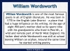 Excerpt from The Prelude - Wordsworth Teaching Resources (slide 4/44)